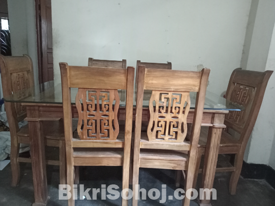 Dining table made by original Barma Segun